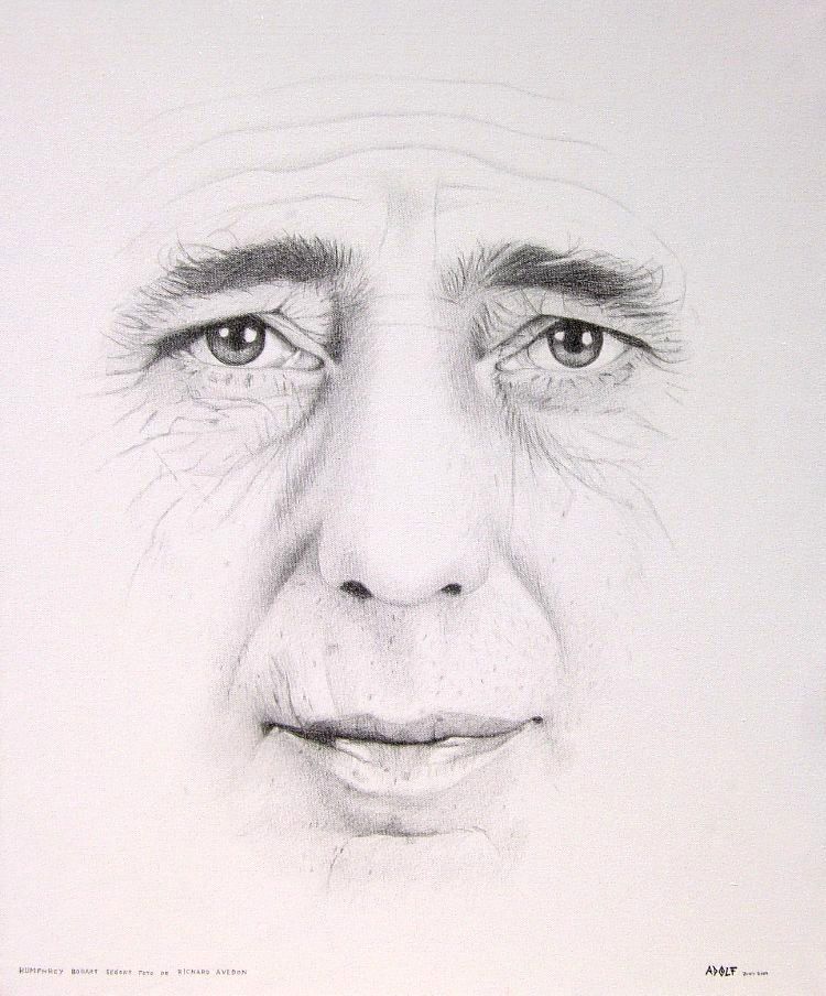 Humphrey Bogart drawing