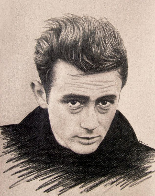 James Dean drawing