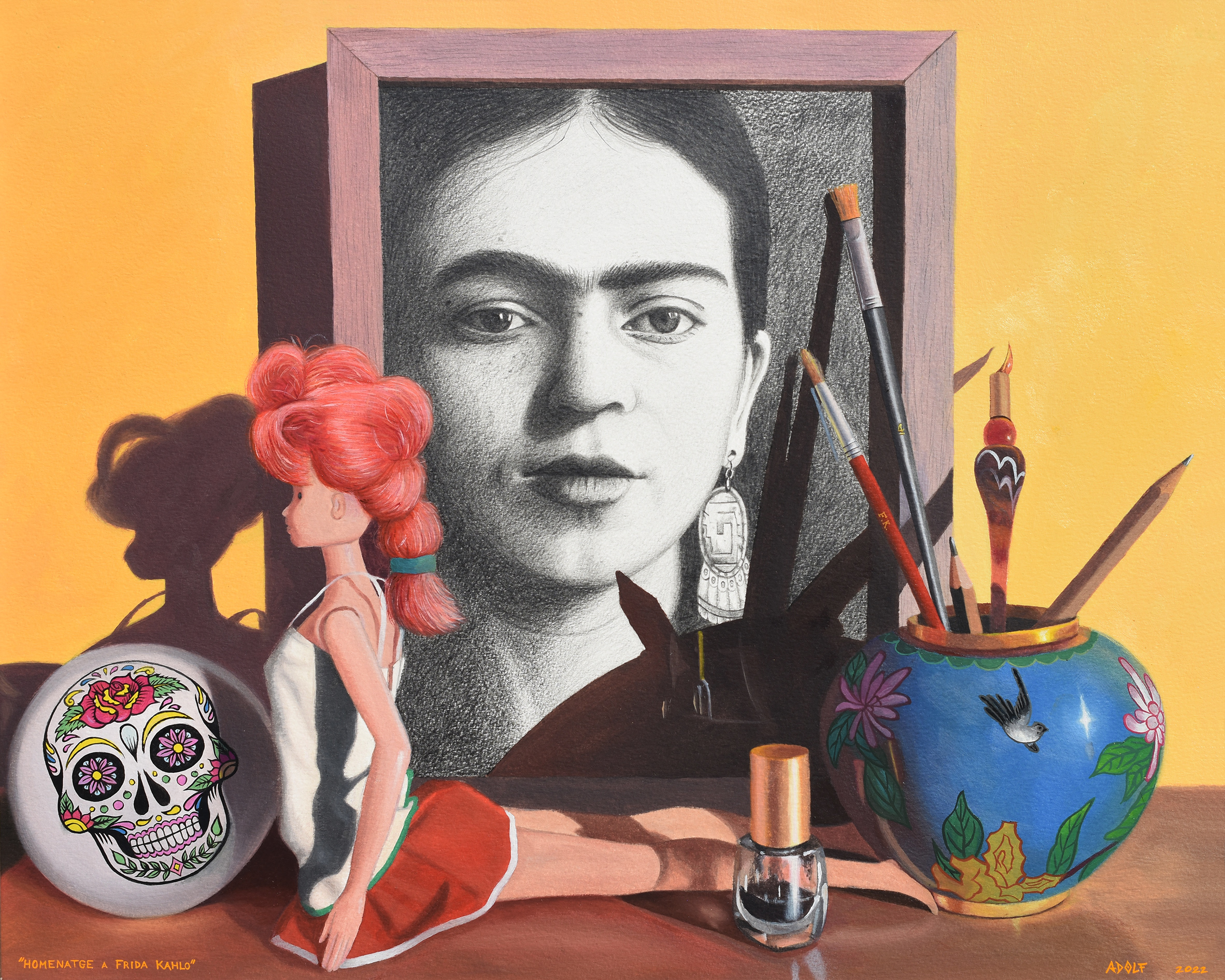Frida Kahlo retrato